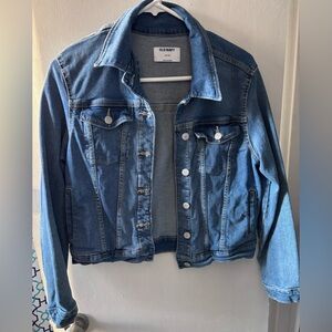 Old Navy Blue Denim Jacket - girls xl 14-16